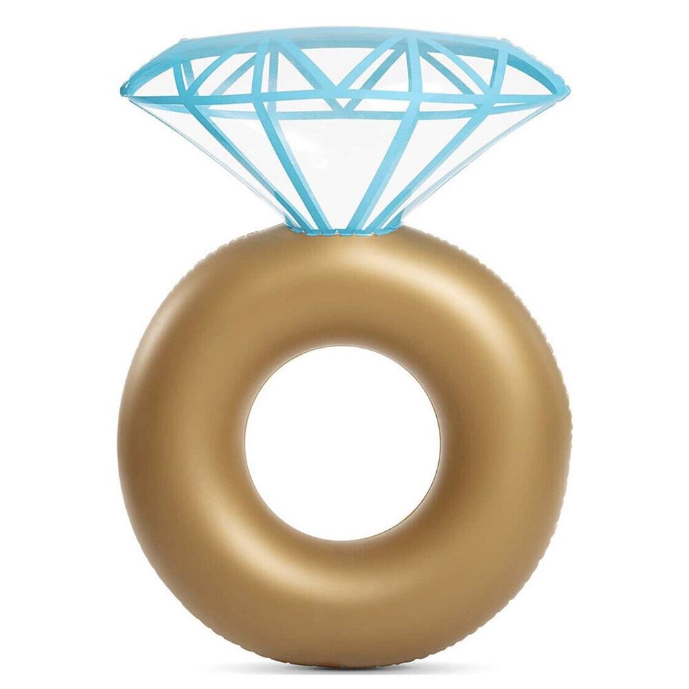 Diamond Ring Tube Pool Float Inflatable Jasonwell Floats Engagement Open Box